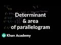 Understanding Parallelograms and Determinants