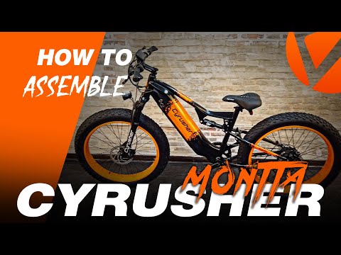 Cyrusher Bikes | 2023 New Montta Full Suspension Fat Ebike  Assembly Guide