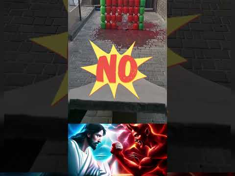 ? Jesus VS ? Satan. Who do you think will win? #jesus #god #foryou #viral #yeshu #christ #deus