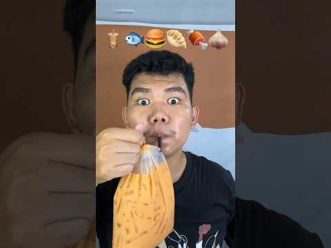 Emoji กินตามอิโมจิหนึ่งวัน ชานม #emoji