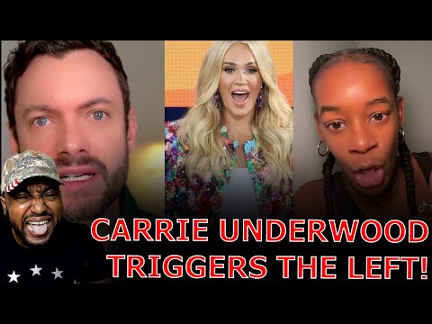 Deranged Liberals LOSE THEIR MINDS Over Carrie Underwood Performing At Trump Inauguration!