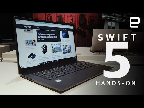 (ENGLISH) Acer Swift 5 Hands-On at IFA 2018