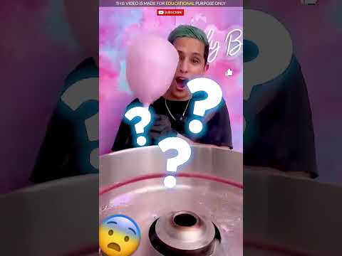 Stop eating Cotten candy 🍭 #amazingfacts