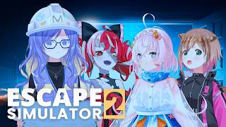 【Escape Simulator 2】"Team" Work.【hololive | moona】