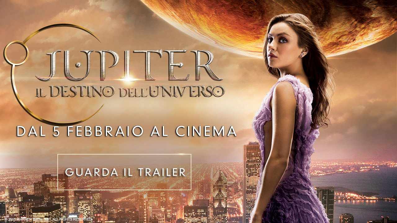 Jupiter - Il destino dell'universo anteprima del trailer