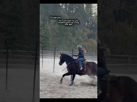 It’s tough, but so rewarding #blowup #horse #barrelhorse #barrelracing #rodeolife #rodeohorse #fyppp