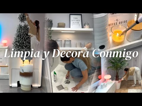 LIMPIA Y DECORA CONMIGO✨ RUTINA DE LIMPIEZA DE REINICIO 2025✅ QUITANDO EL ARBOL DE NAVIDAD🎄