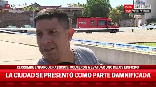 DERRUMBE en Parque Patricios: la Ciudad pidió ser QUERELLANTE
