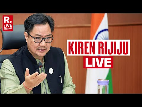 LIVE: Kiren Rijiju's Press Briefing On Opposition Protest In Parliament