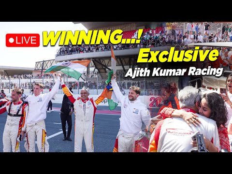 🔴EXCLUSIVE: Ajith Kumar Winning Moment 😍 | Ajith Kumar Fans Meetup | Ajith Kumar Racing Update
