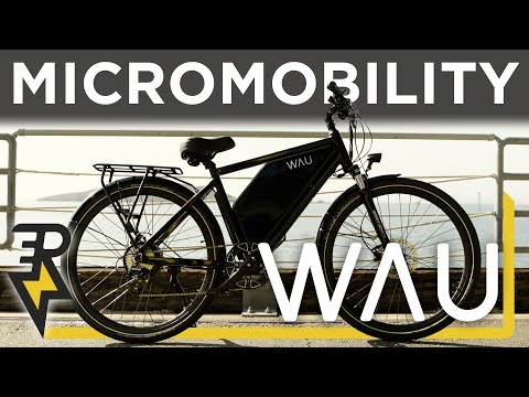 WAU Electric Bike Test Ride and Interview at Micromobility 2022