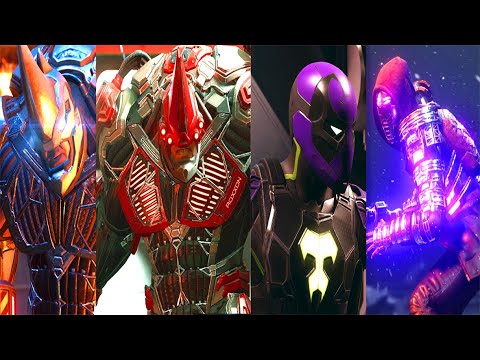 Spider-Man Miles Morales - All Bosses + Secret Cutscene