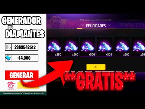 💎DE ESTA MANERA CONSEGUIRAS +14,000 DIAMANTES GRAT1S en FREE FIRE 😱 (Funciona)💎