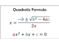 Exploring the Basics of the Quadratic Formula
