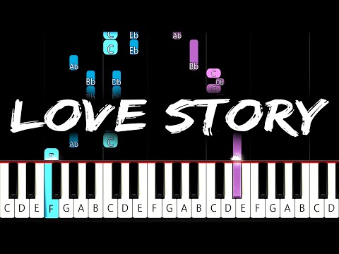 Indila - Love Story - Piano Tutorial