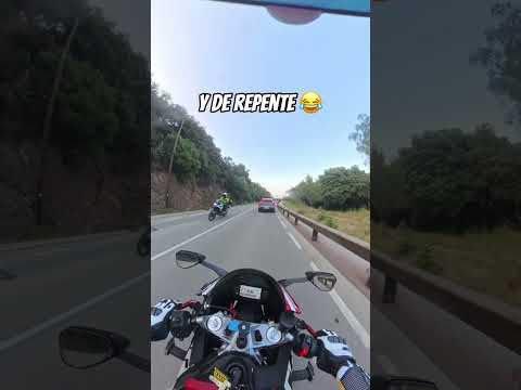 Casi le pillan 😂Que opináis?⬇️⬇️⬇️⬇️..#stormrider660 #motero #parati #fyp #biker #bikerlife #viral