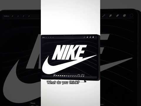 Subscribe for more😀! #procreate #nike #trending #art