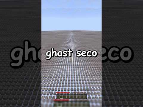 O mundo é feito de ghast seco #minecraft