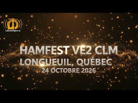 Hamfest VE2CLM, Longueuil, Québec, 24 octobre 2026 Hamfest VE2CLM, Longueuil, Québec, 24 octobre 2026