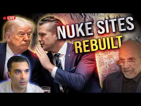 Iran Regime Races to Rebuild Nuclear Sites After US Strikes — Satellite Proof