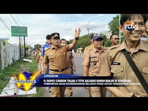 Pj Bupati Cirebon Tinjau 4 Titik Saluran Rawan Banjir di Kedawung