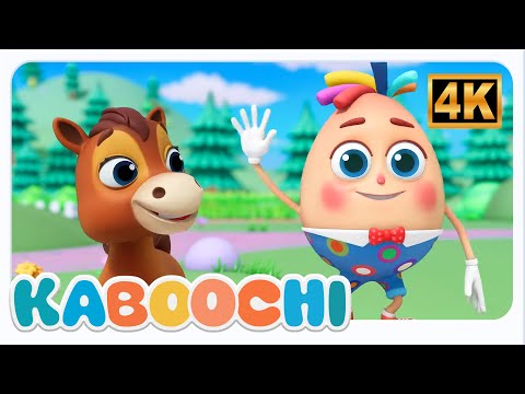 Kaboochi Humpty Dumpty était Assis Sur un Mur | Chanson éducative Pour Enfants en Français