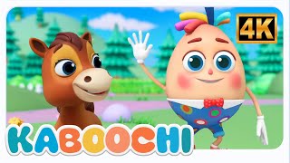 Kaboochi Humpty Dumpty était Assis Sur un Mur | Chanson éducative Pour Enfants en Français