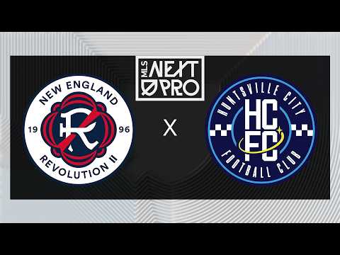 MLS NEXT PRO: New England Revolution II vs Huntsville City FC | Aug 30, 2026