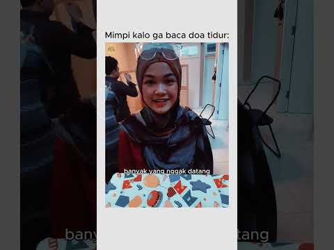 Mimpi kalo ga baca doa tidur #mimpi #tidur #contentcreator #meme #skit #videolucu #comedyskit