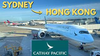 Sydney to Hong Kong (Cathay Pacific) | Premium Economy | Airbus A350-900