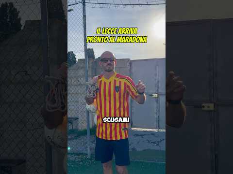 Magari porta bene ๐โค๏ธ #calcio #seriea #calcioitaliano #salento #lecce #uslecce #shorts