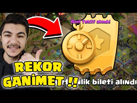 SERİ ETKİNLİĞİNDE GANİMET SHOW YAPTIM !! (REKOR GANİMET) - Clash Of Clans