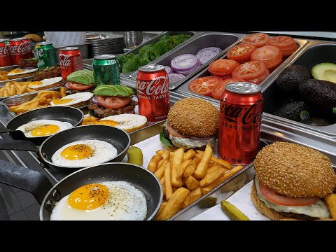 미국식 핫도그, 햄버거, 샌드위치! 인기영상 모음 / American style Hot Dog, Hamburger, Sandwich - korean street food