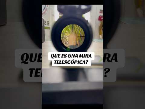 Una mira telescópica mejora tu puntería y precisión. #MiraTelescopica #TiroDePrecisión
