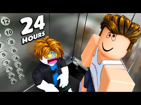 Can I survive 24 Hours in a Roblox Elevator?