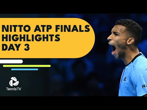 Auger-Aliassime Takes On Nadal; Ruud Battles Fritz | Nitto ATP Finals 2022 Highlights Day 3