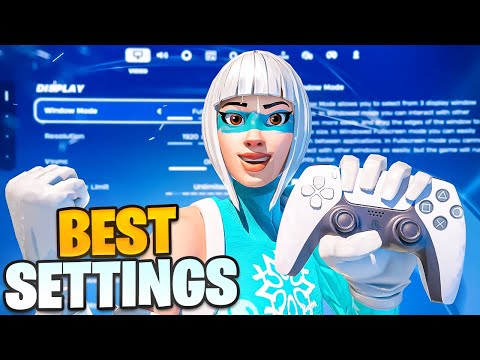 *NEW* Best Controller Settings + Sensitivity For Fortnite Chapter 6! (PS4/PS5/XBOX/PC)