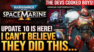 Warhammer 40K Space Marine 2 - Update 10 Is HERE! It's INCREDIBLE! Champion Customization!