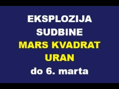 MARS KVADRAT URAN ⚡ EKSPLOZIJA SUDBINE KOJU NIKO NE MOŽE ZAUSTAVITI!