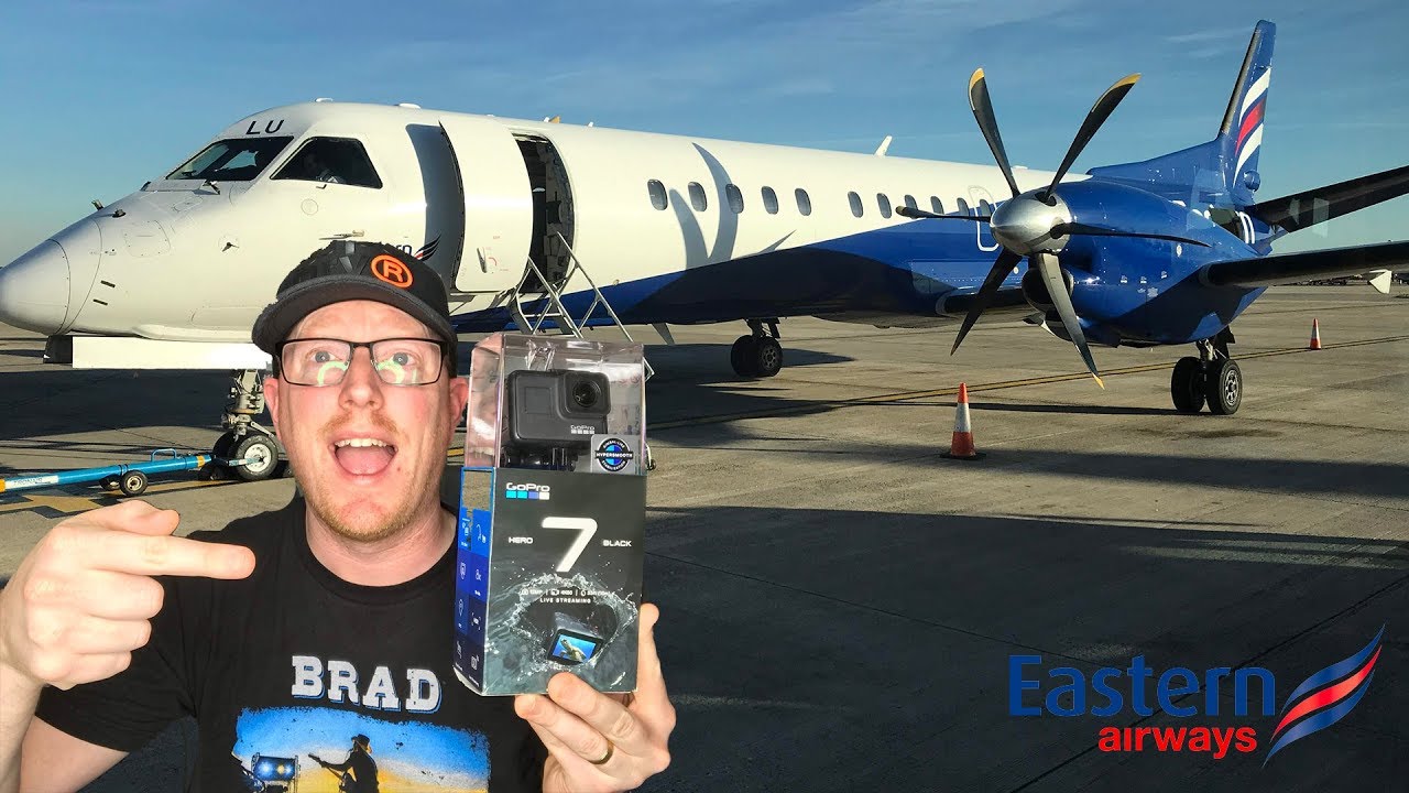 EASTERN AIRWAYS SAAB 2000 - with the GoPro Hero 7 Black!