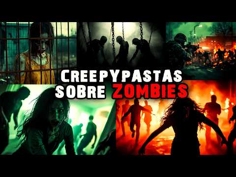 4 Creepypastas Sobre ZOMBIES IV ☣ | Historias de horror | SrJoel336