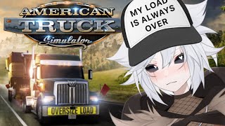 Late Night Drinking and Driving while Sleepy in [American Truck Sim]