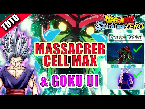 TUTO - BATTRE CELL MAX & GOKU ULTRA INSTINCT | DLC 1 DRAGON BALL: Sparking! ZERO Custom Battles