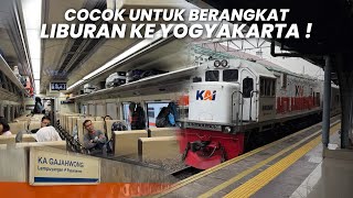KEBERANGKATAN PAGI DARI JAKARTA KE YOGYAKARTA‼️Naik KA Gajahwong Premium Jamnya Pas Banget 