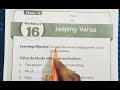 Helping Verbs in Sentences