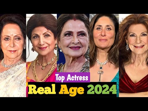 Top Bollywood Actress Real Age 2024 | Real Age Of Bollywood Actress | Madhuri Dixit #realage