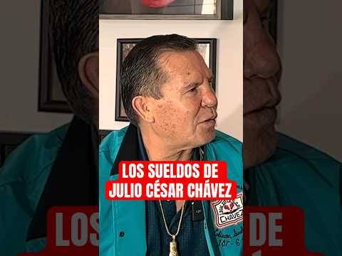 ‘Gané 30,000 dólares en mi primer pelea de campeonato mundial’ | Julio César #Chávez #boxeomexicano