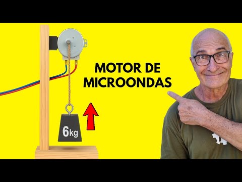 ¿Por qué Este Pequeño MOTOR Puede elevar tanto Peso?