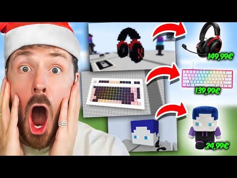 Ihr BAUT ES in MINECRAFT - Ich schenke es euch zu WEIHNACHTEN! 🎁🎄