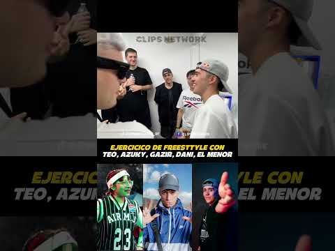 Ejercicio de Freestyle con Teo, Azuky, Gazir, Dani y El menor